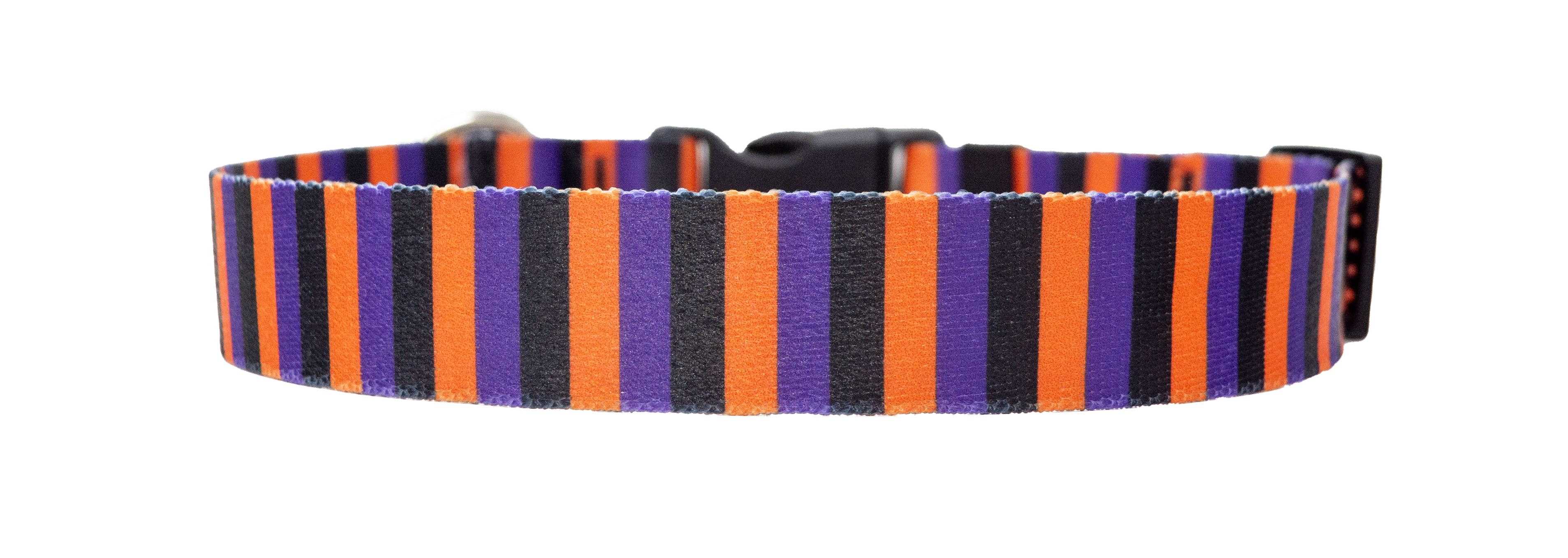 Witchy Stripes Dog Collar