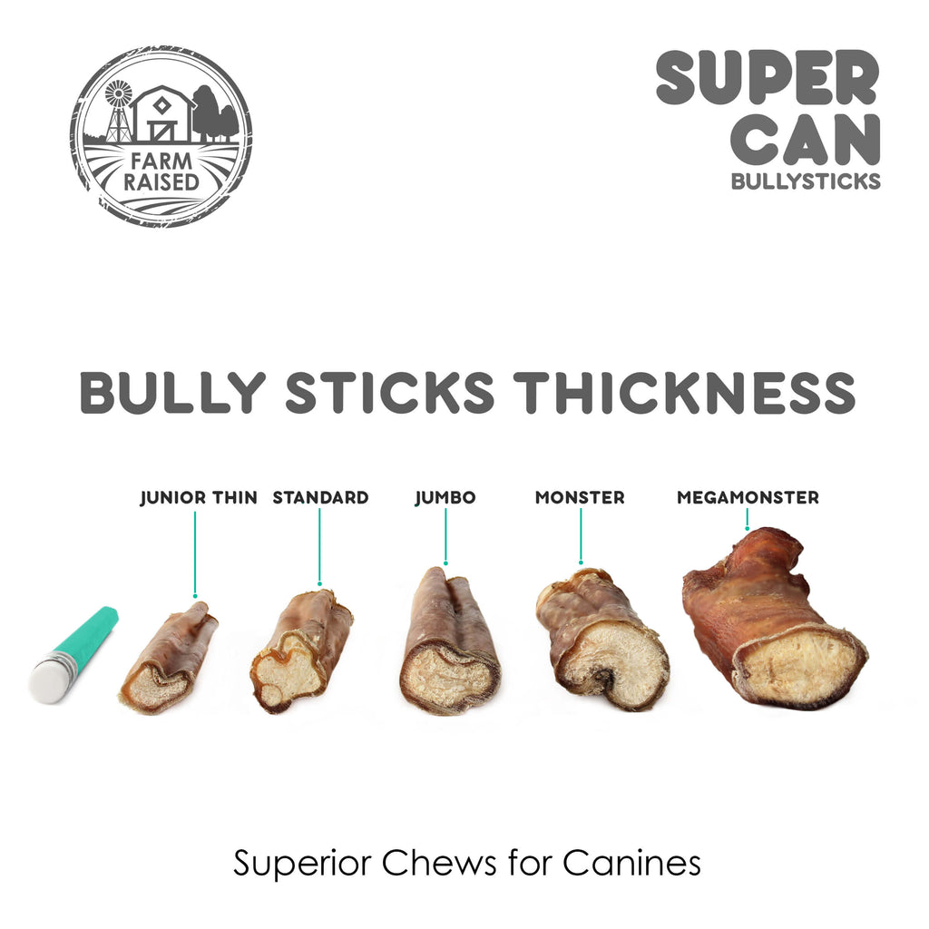 6" Mega Monster Bully Sticks (10-Pack)